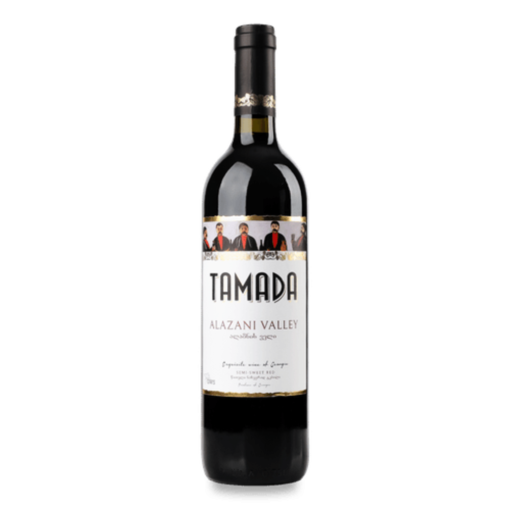 Вино Алазанська долина червоне н/сол. Tamada (Грузія)