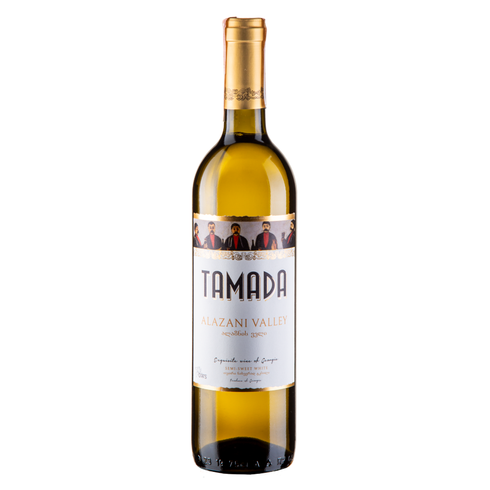 Вино Алазанська долина біле н/сол.Tamada (Грузія)