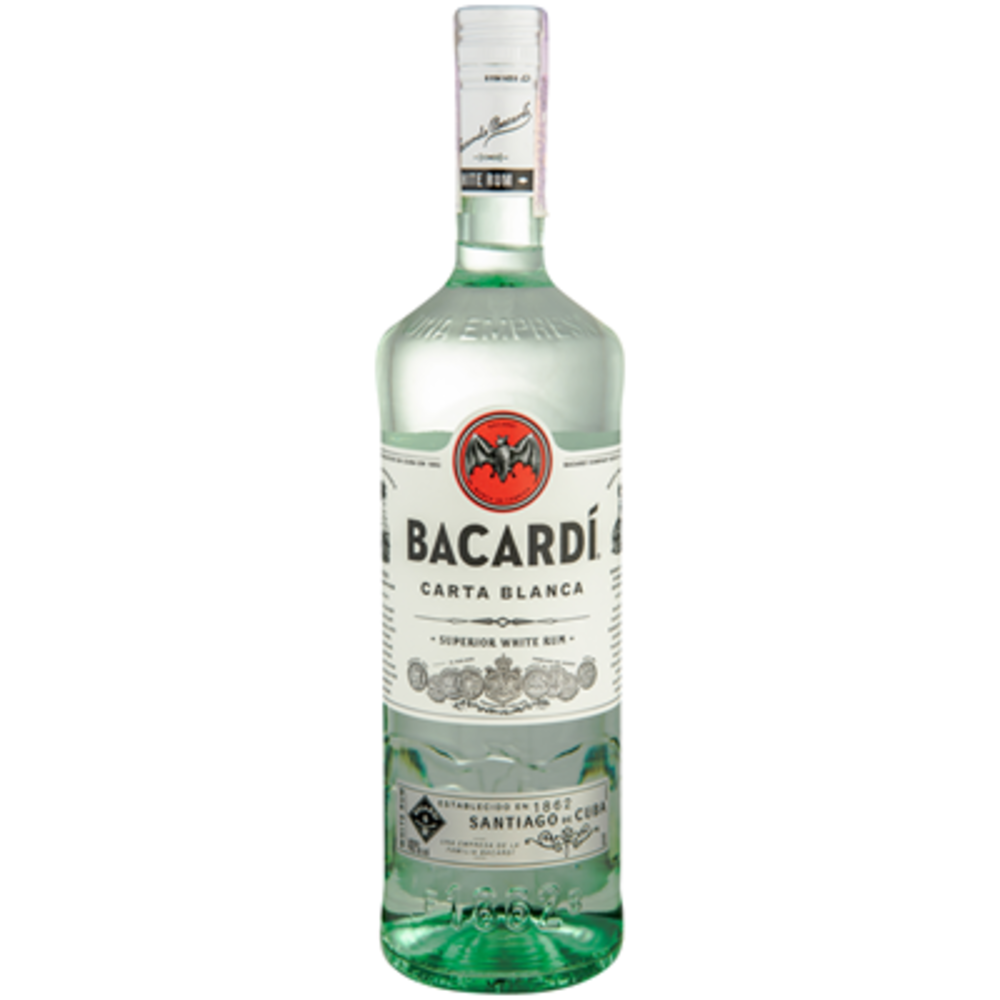 Ром Bacardi Carta Blanca білий 40%