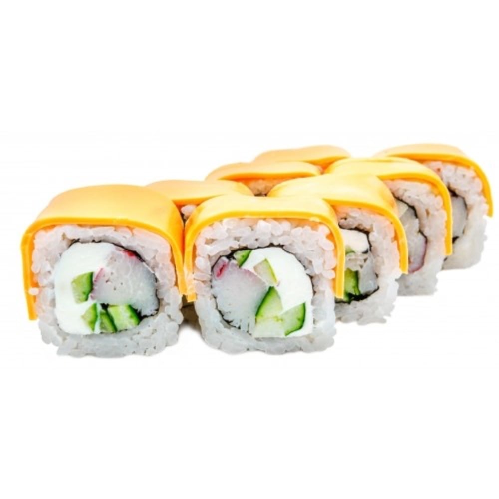 Сирний рол з крабом