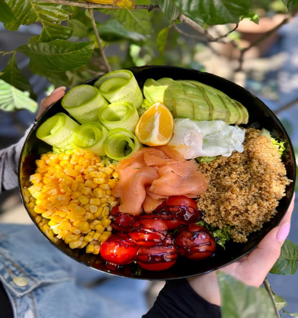 Salmon salad