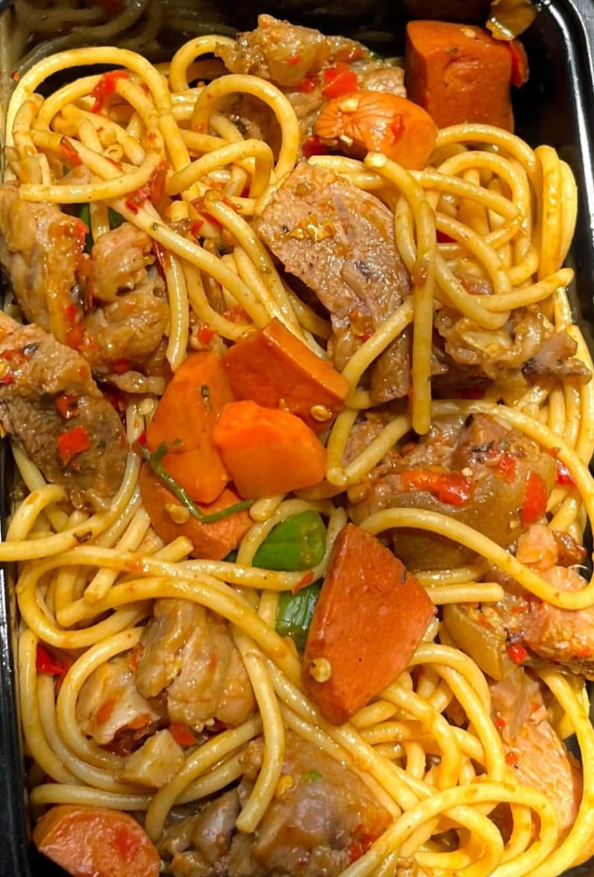Stir-Fry-Spag/Beef