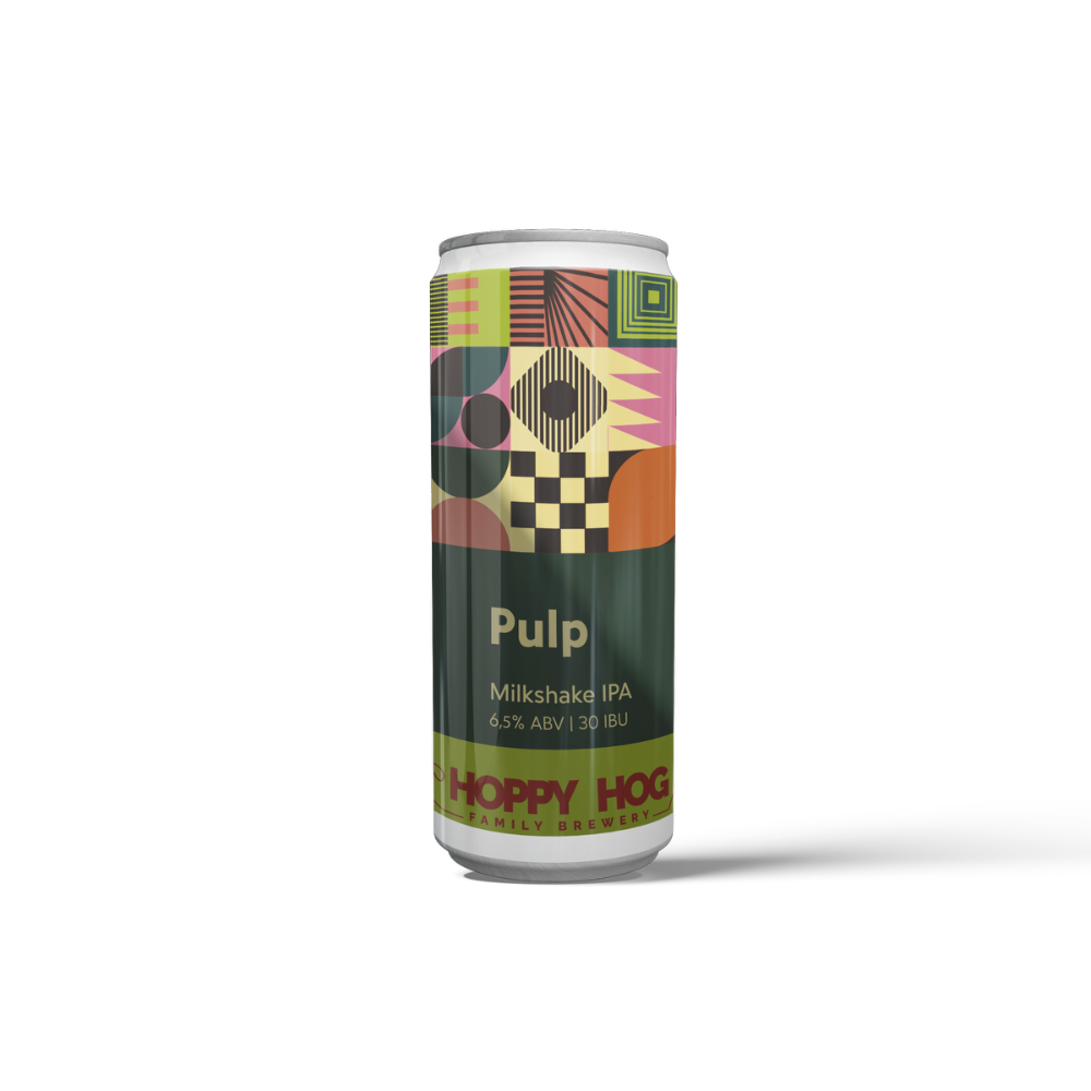 Пиво Hoppy Hog Pulp MIPA, ABV 6.5%, 0.33 л