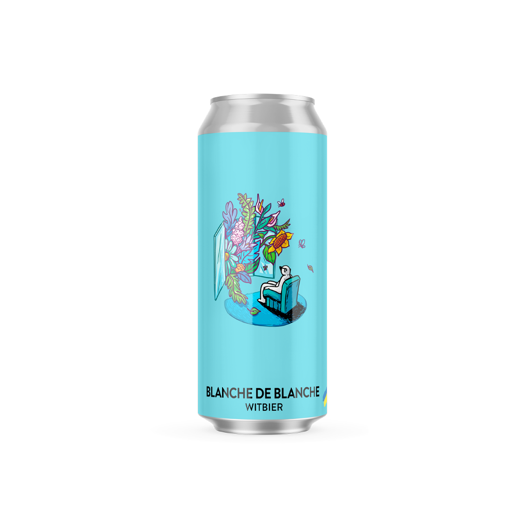 Пиво Varvar Blanche De Blanche Wheat, ABV 4.8%, 0.33 л