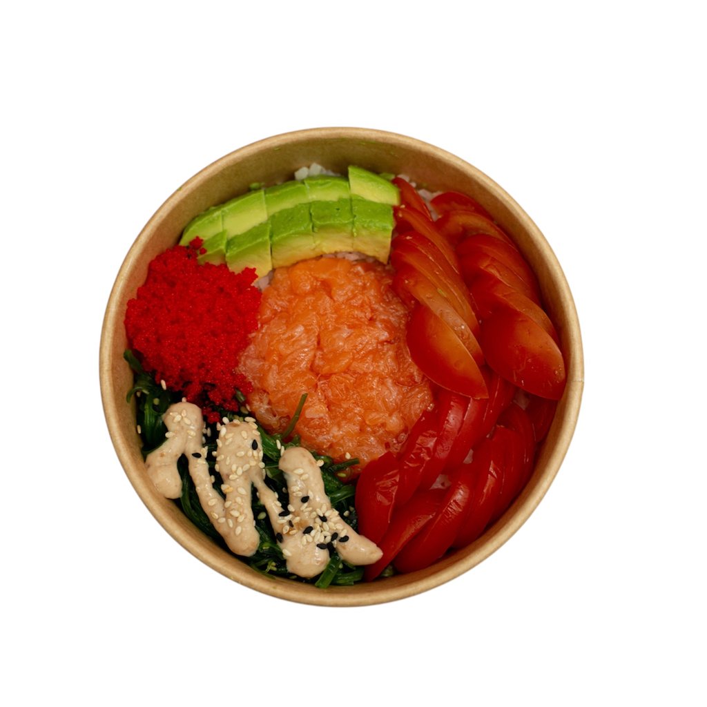 Боул з лососем