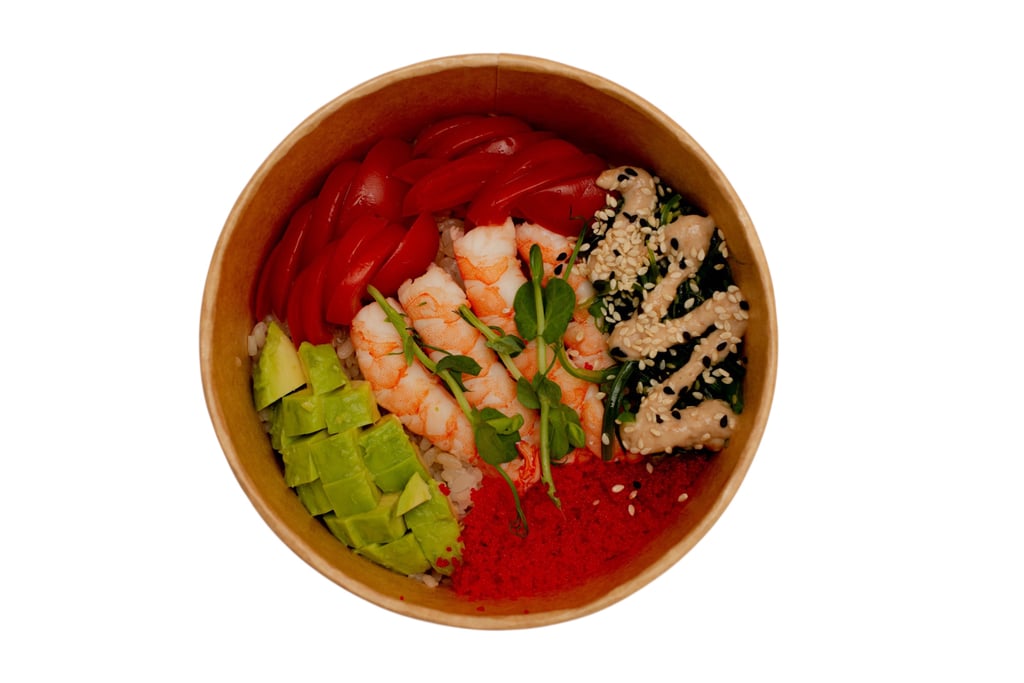 Боул з креветкою