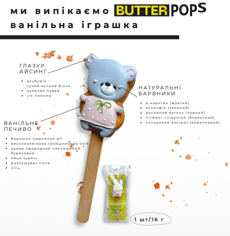 Печиво на палочці 