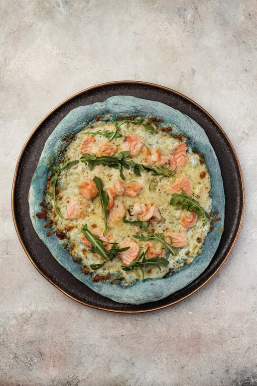 Піца Скандинавська с лососем