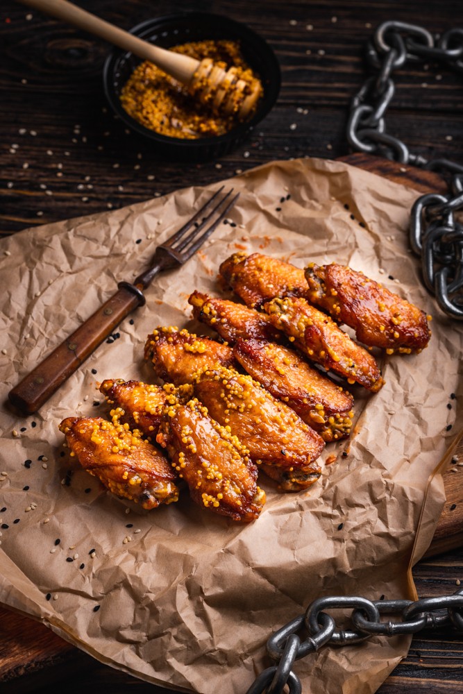 Крила медово-гірчичні (300г)