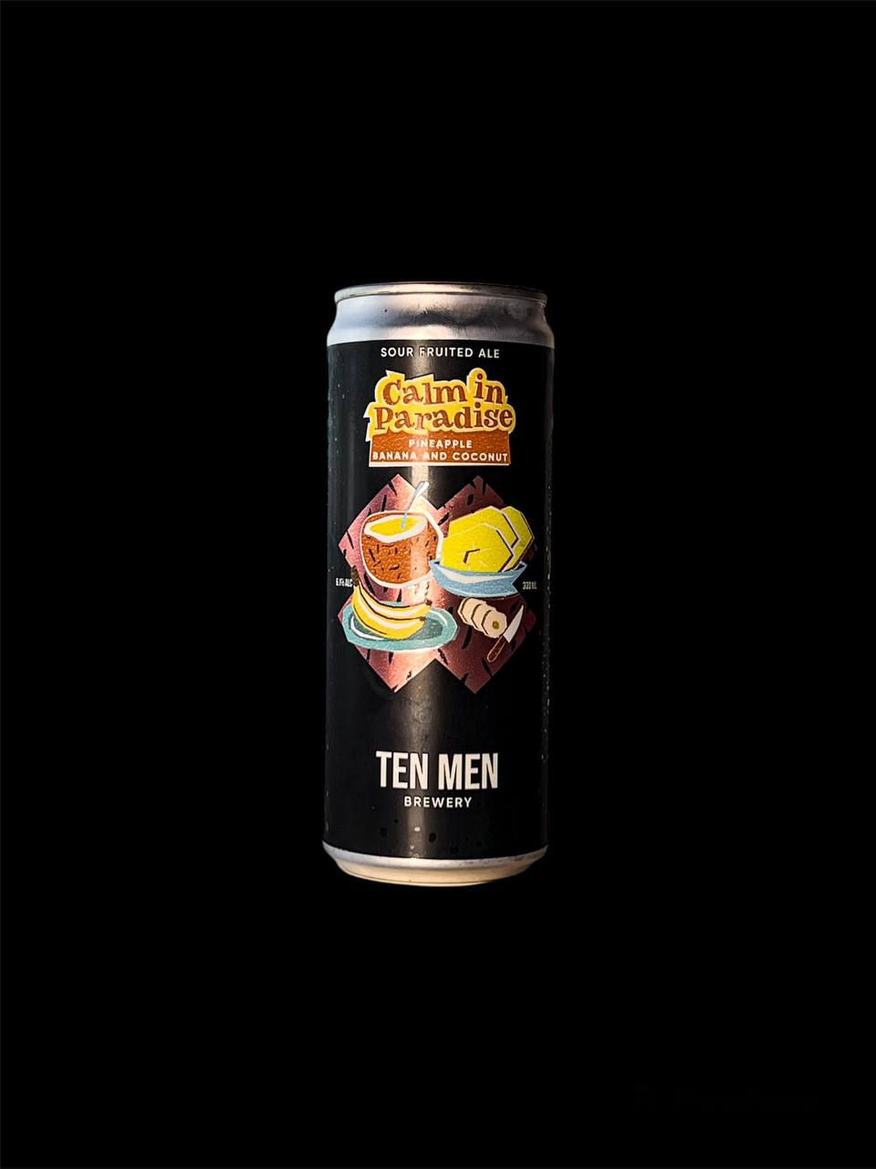 TEN MEN Calm In Paradise: Pineapple Banana and Coconut 0.33 л