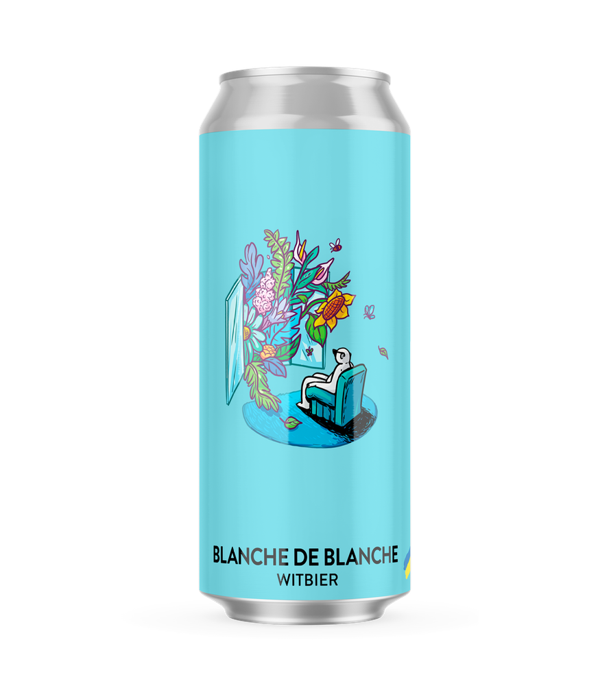 Пиво Varvar Blanche De Blanche Witbier, ABV 4.8%, 0.33 л