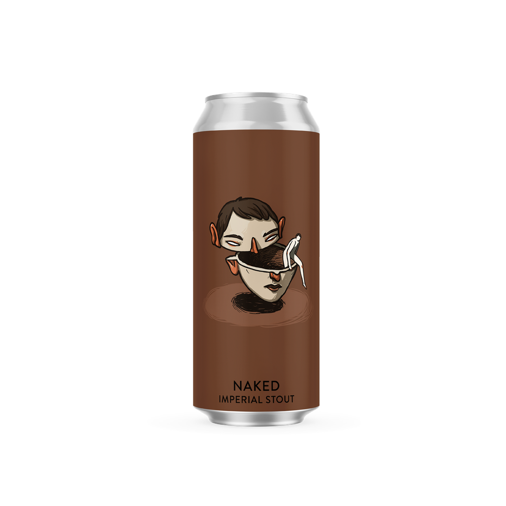 Пиво Varvar Naked Imperial Stout, ABV 12%, 0.33 л