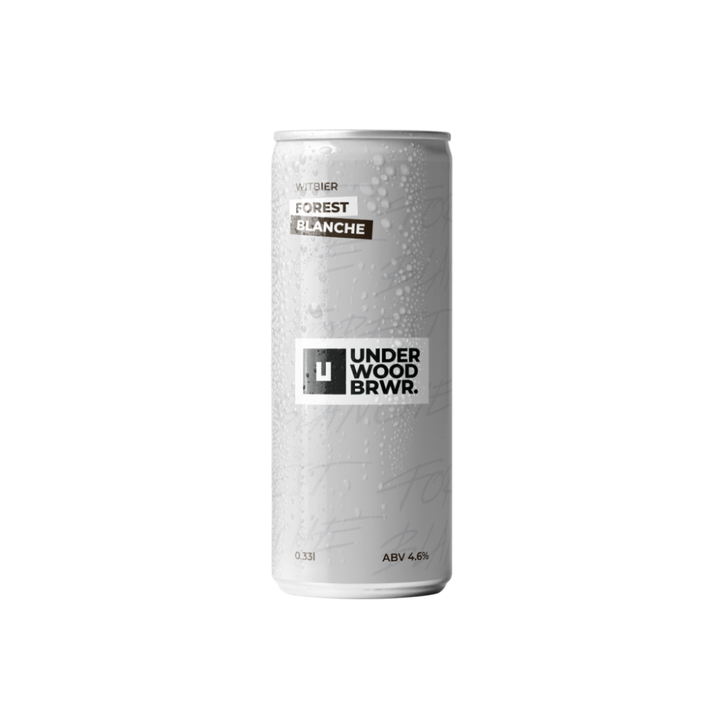 Пиво Underwood Forest Blanche Witbier 4.6% 0.33л