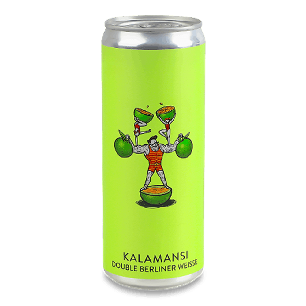 Пиво Varvar Kalamansi Double Berliner Weisse, ABV 5.3%, 0.33 л