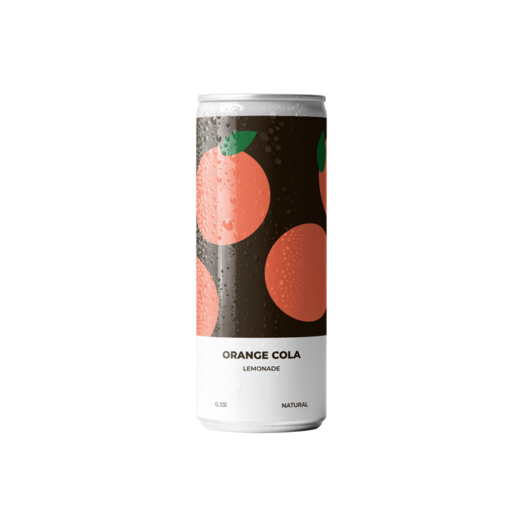 Лимонад Underwood Orange Cola Lemonade, ABV 0.0%, 0.33 л