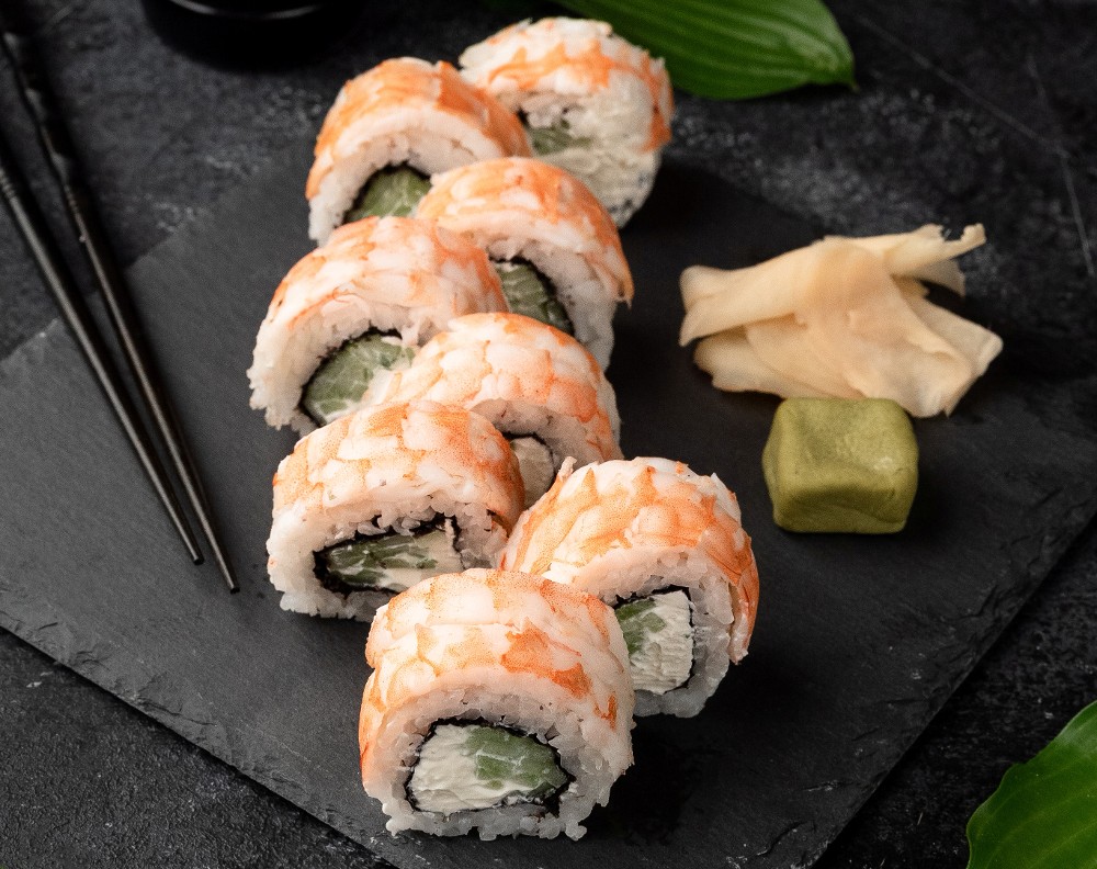 Філадельфія з креветками