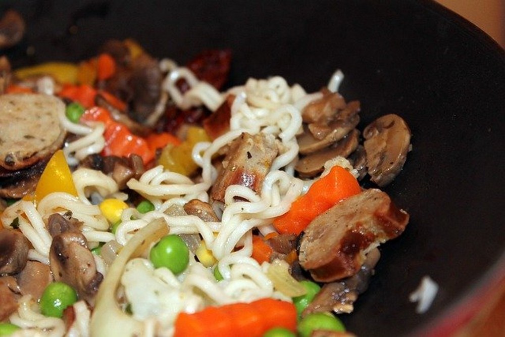 WOK з телятиною