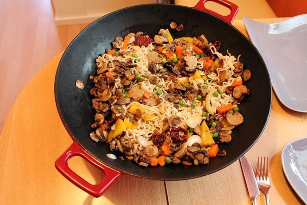 WOK з свининою