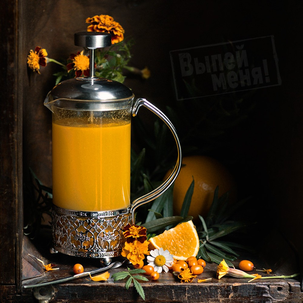 Чай з обліпихою