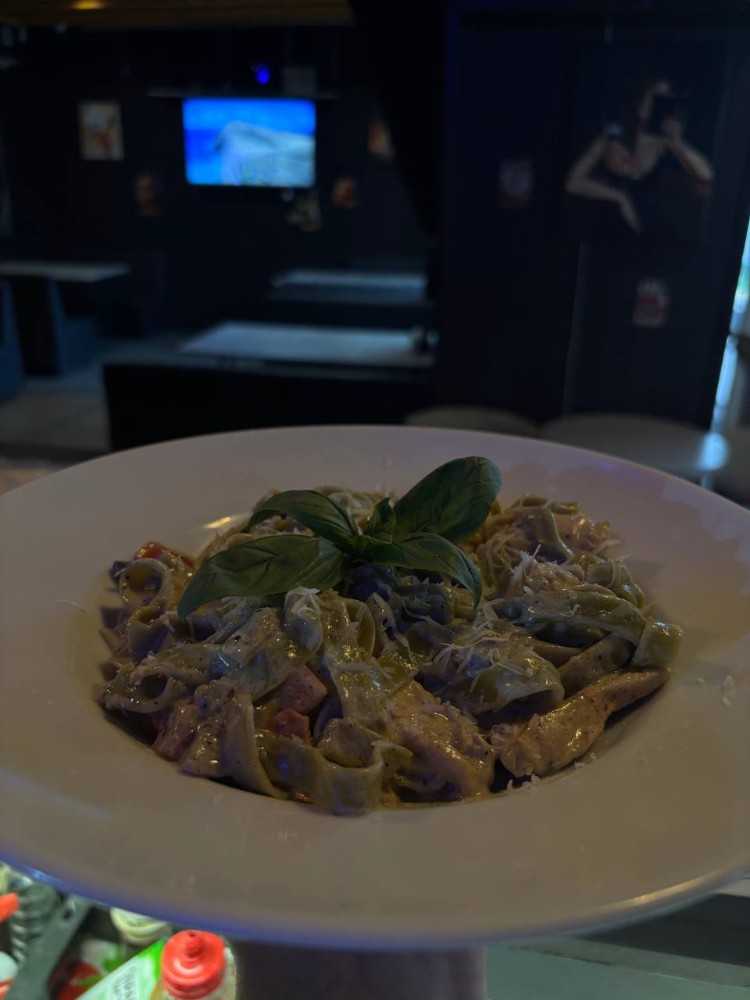 Паста з креветками 