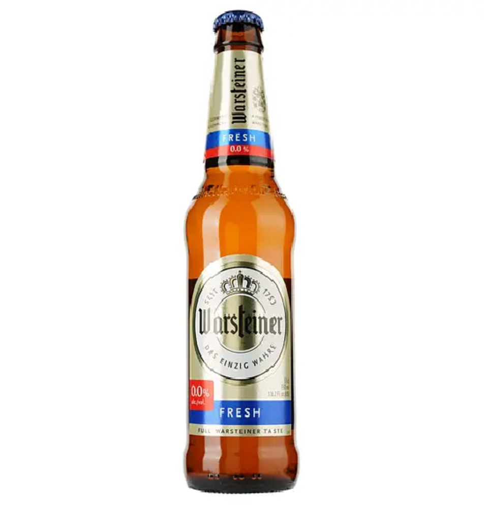 Пиво Warstriner Premium Fresh 0,33л 0%алк