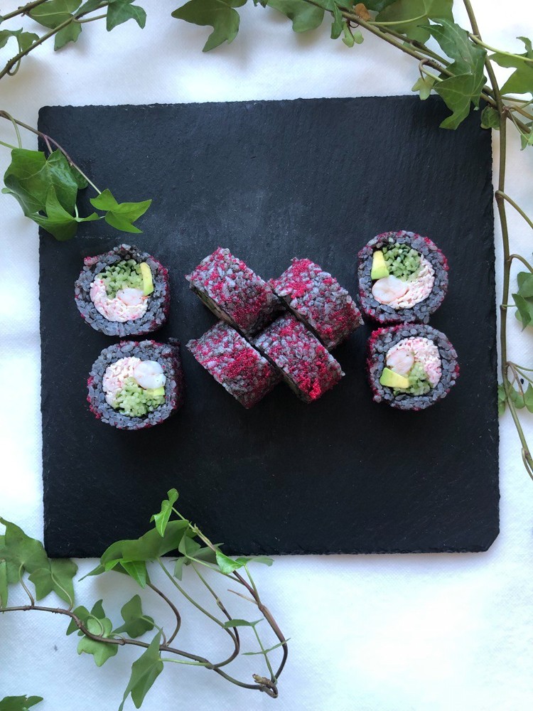 Каліфорнія з креветкою та сніжним крабом Глово