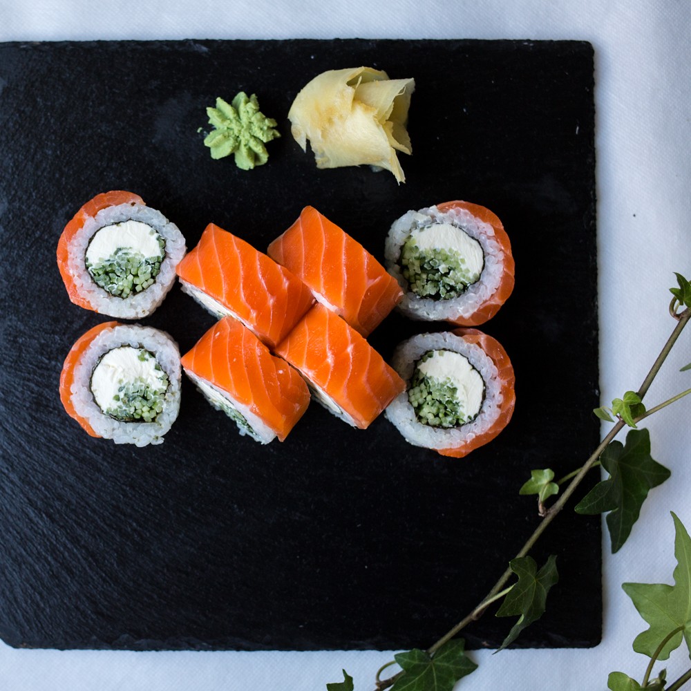 Філадельфія з лососем.