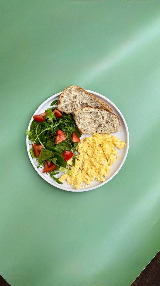 Скрембл/Яєчня з 2х яєць