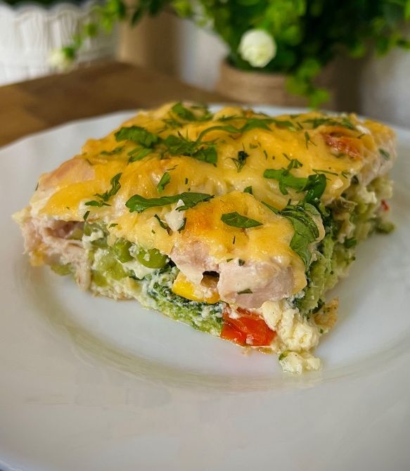 Запіканка з куркою