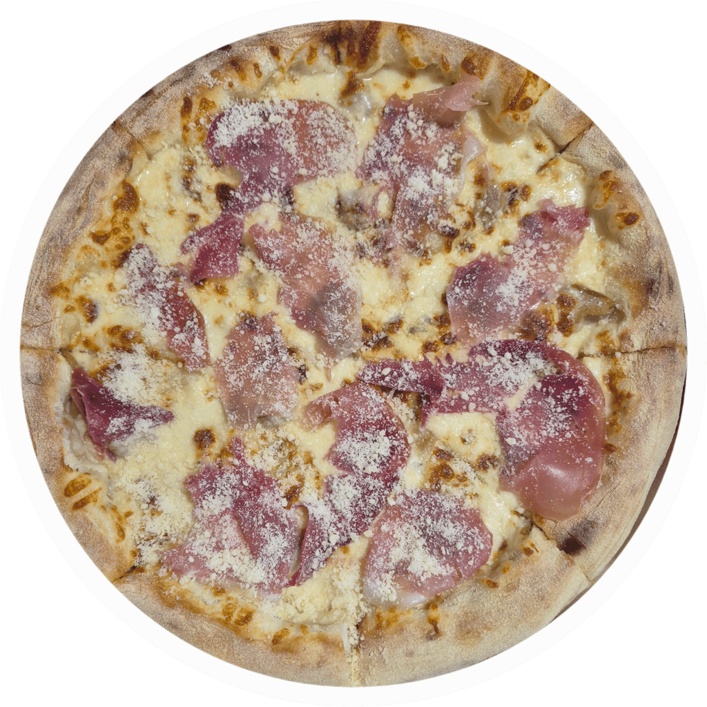 піца прошуто білі гриби XXL