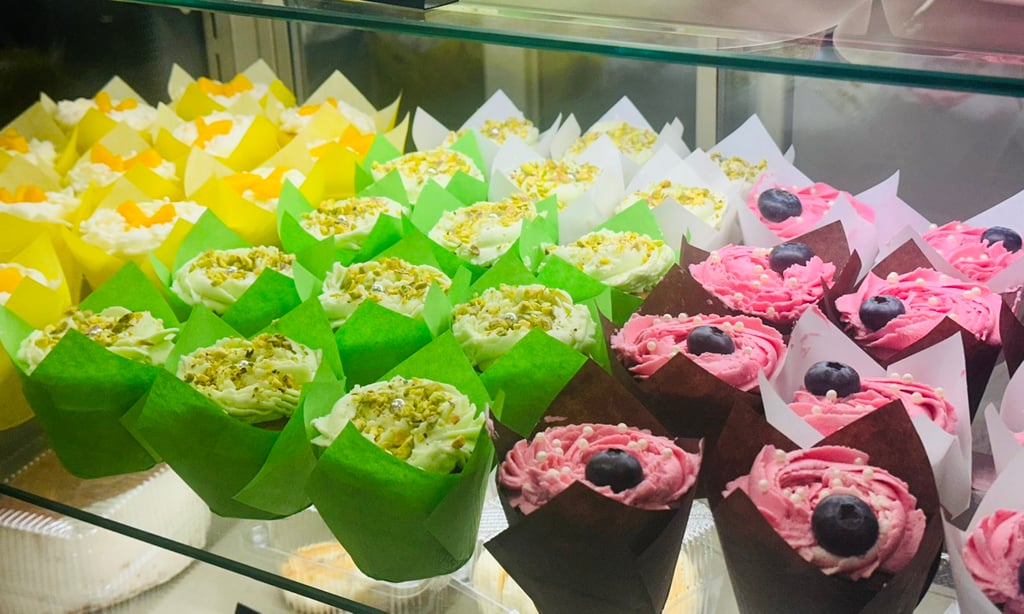 капкейки з персиком