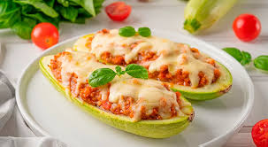 Лодочки з кабачків 