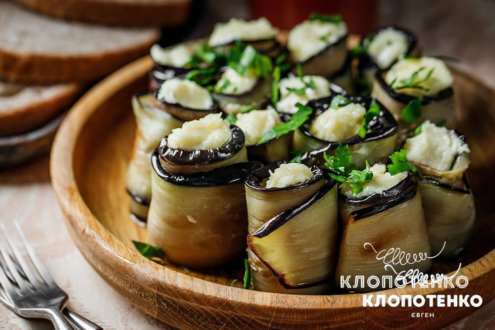 баклажани з сиром філа