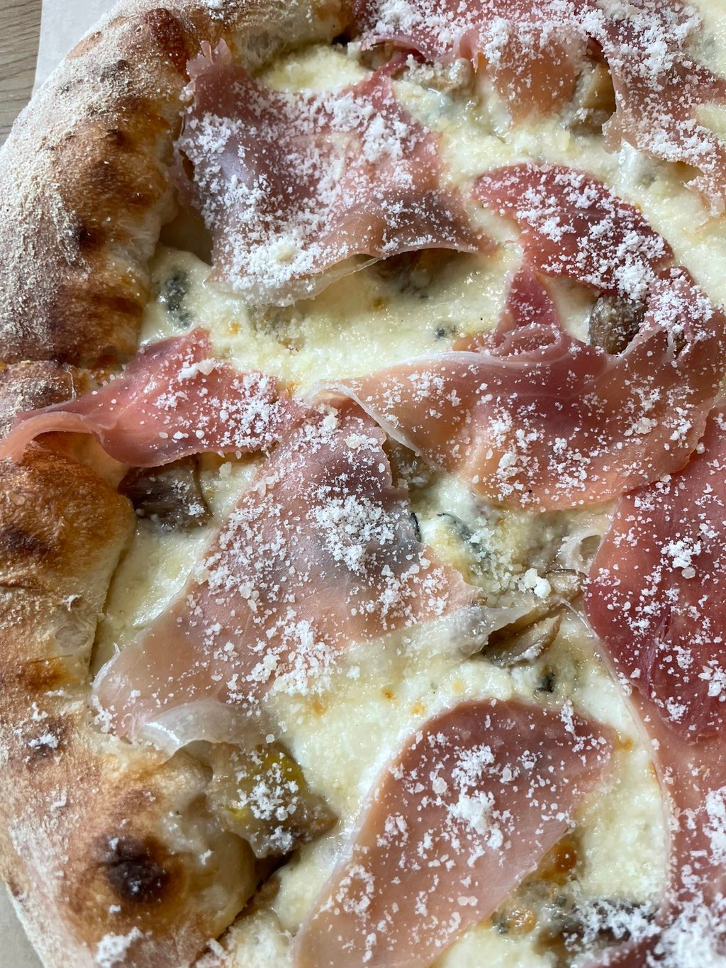 піца прошуто білі гриби XXL