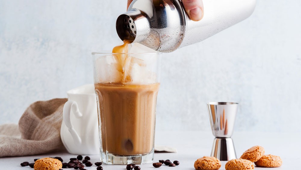 Salted Caramel Shakerato