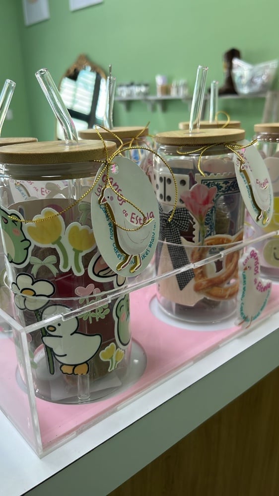 Vaso Decorado Cakes Malu