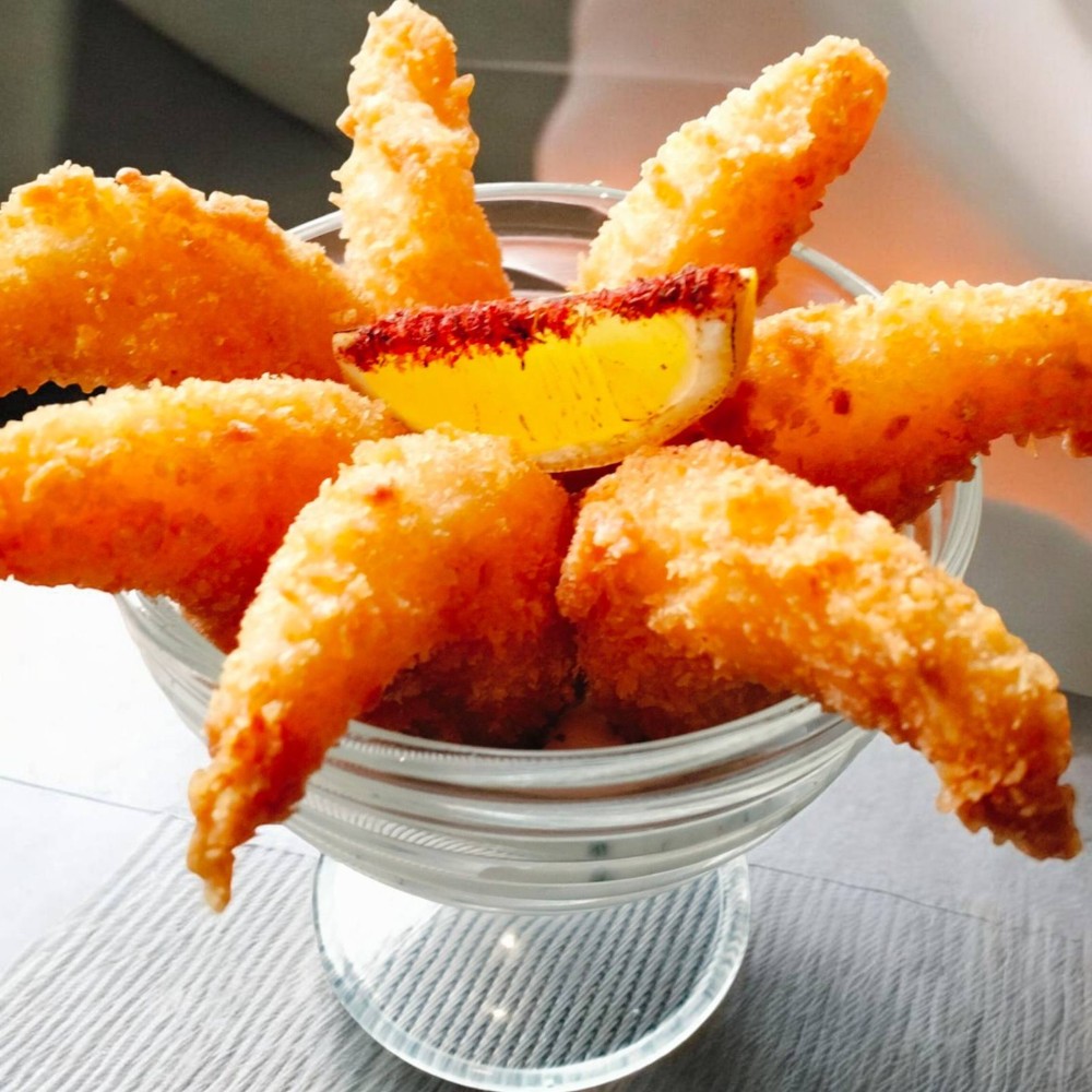 Креветка Темпура з соусом "Тартар"