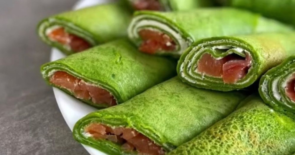 Млинці з лососем та шпинатом 270гр