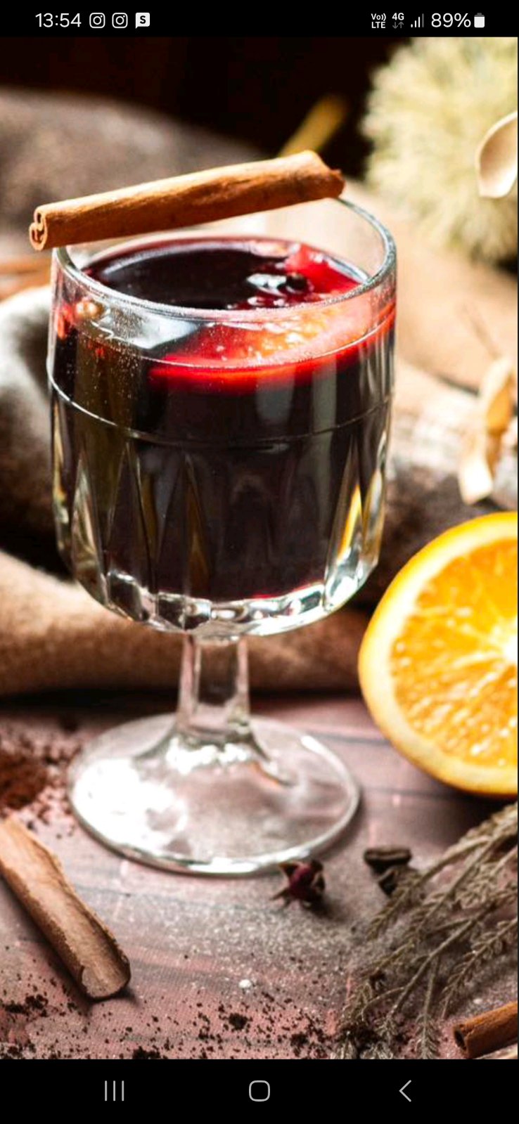 Глінтвейн на червоному