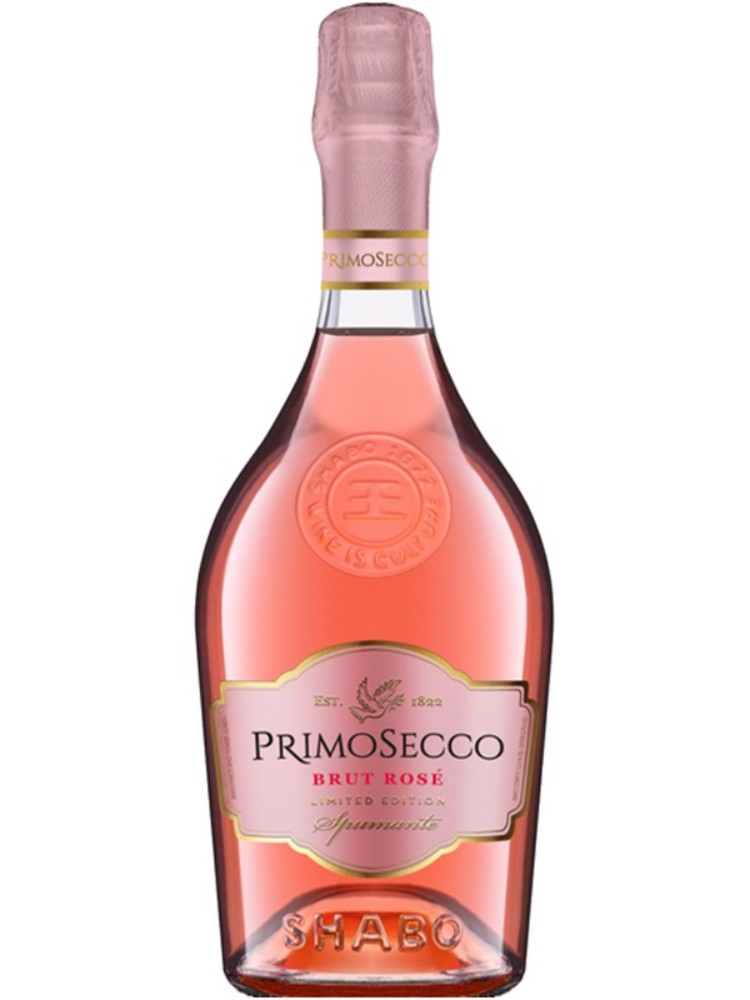 Ігристе Вино Primo Secco (брют рожеве 0.750мл.)
