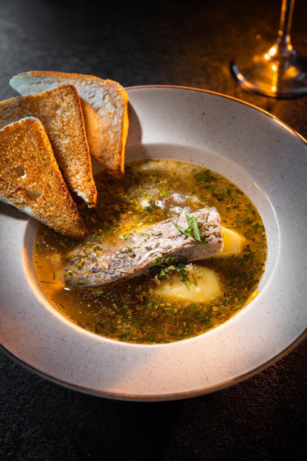 Юшка з осетра NEW