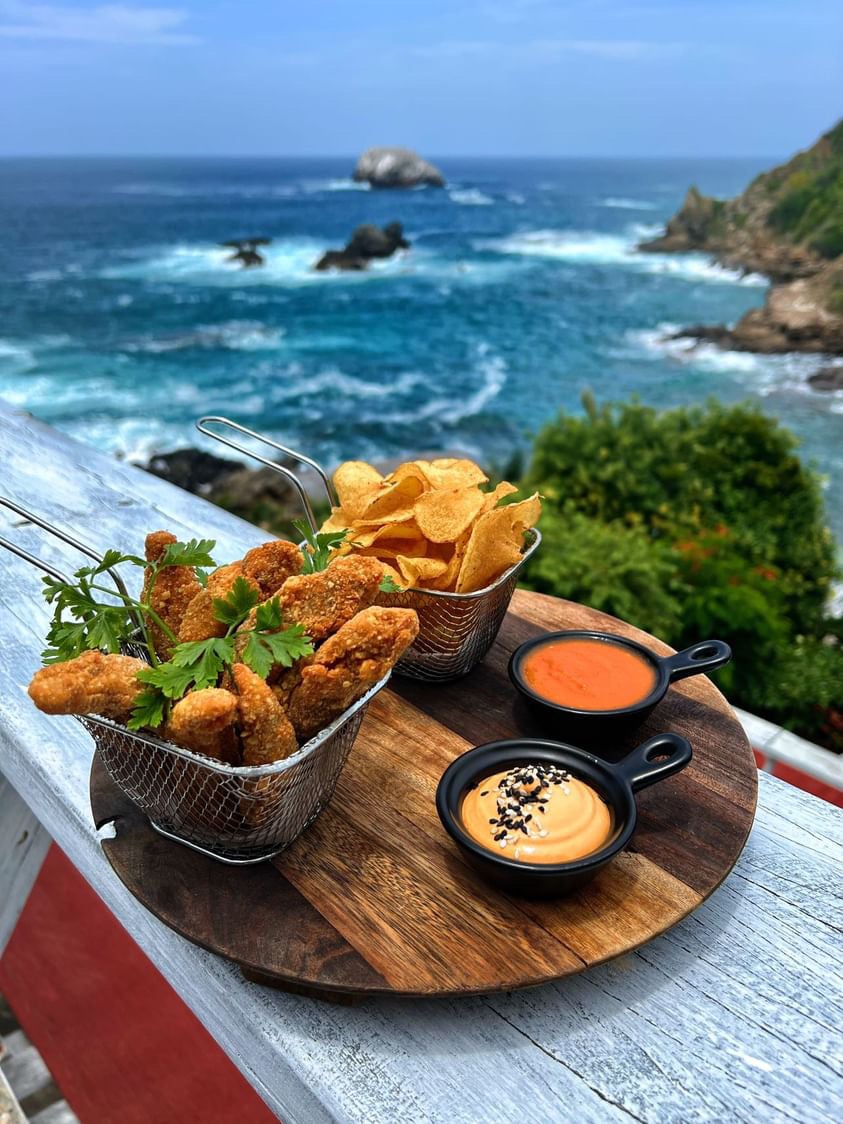 Tiras de pollo crujiente 