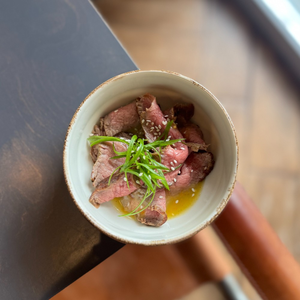 Ростбіф з апельсиновим соусом