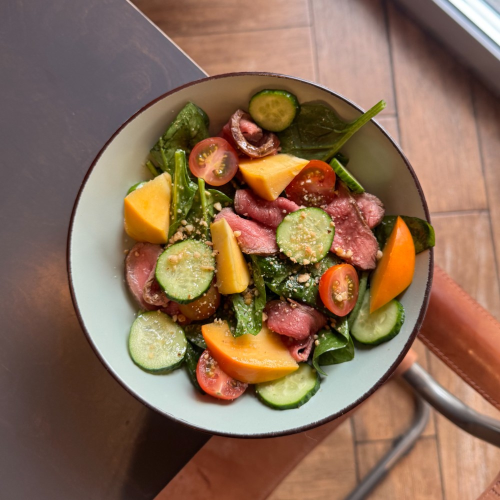 Салат з ростбіфом