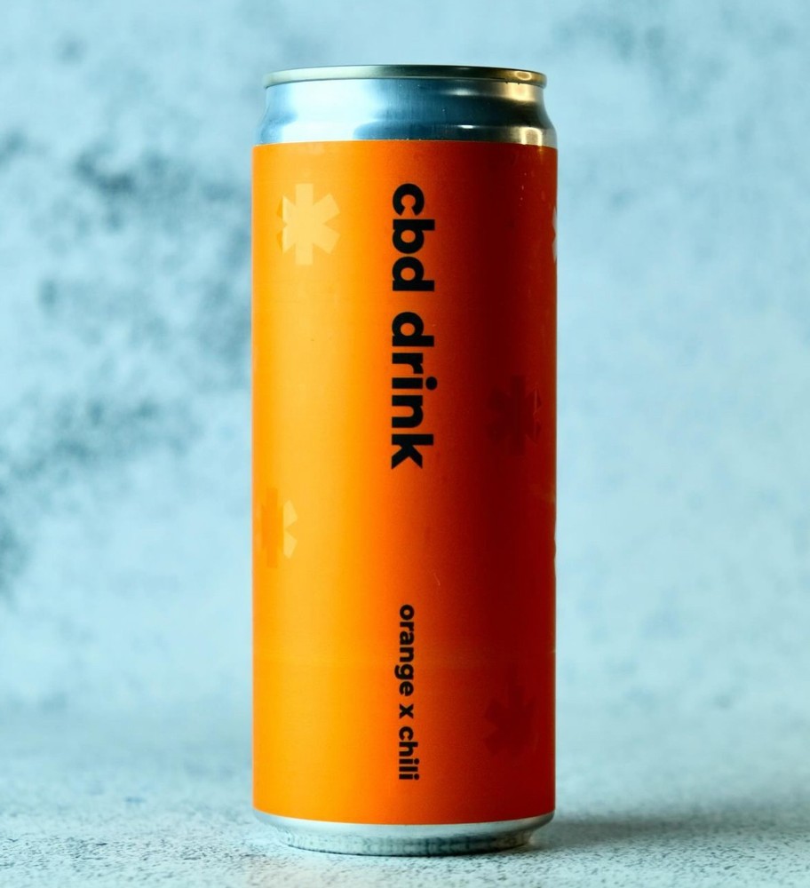 Лимонад з CBD оранж з чилі 330мл