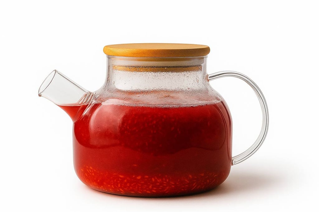 Домашній Малиновий чай