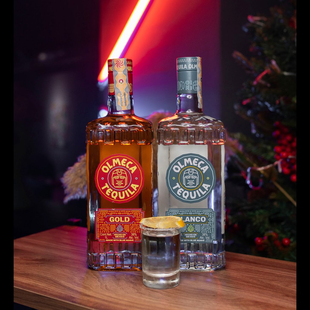 Tequila Olmeca gold/silver