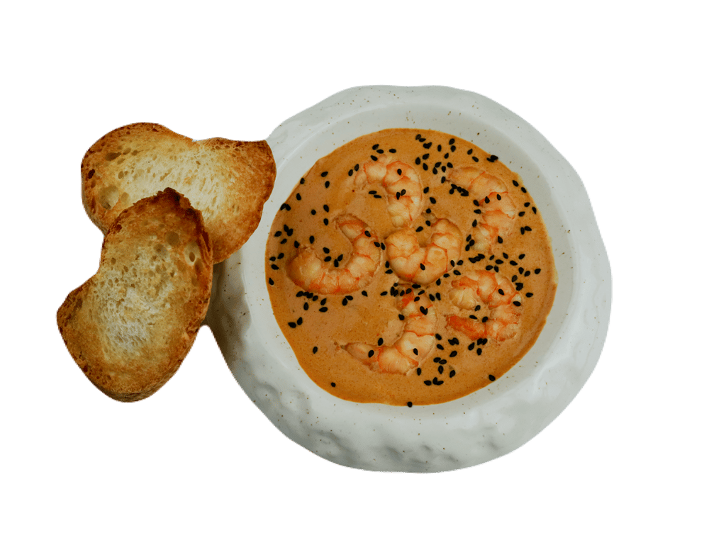 Креветки під соусом том-ям