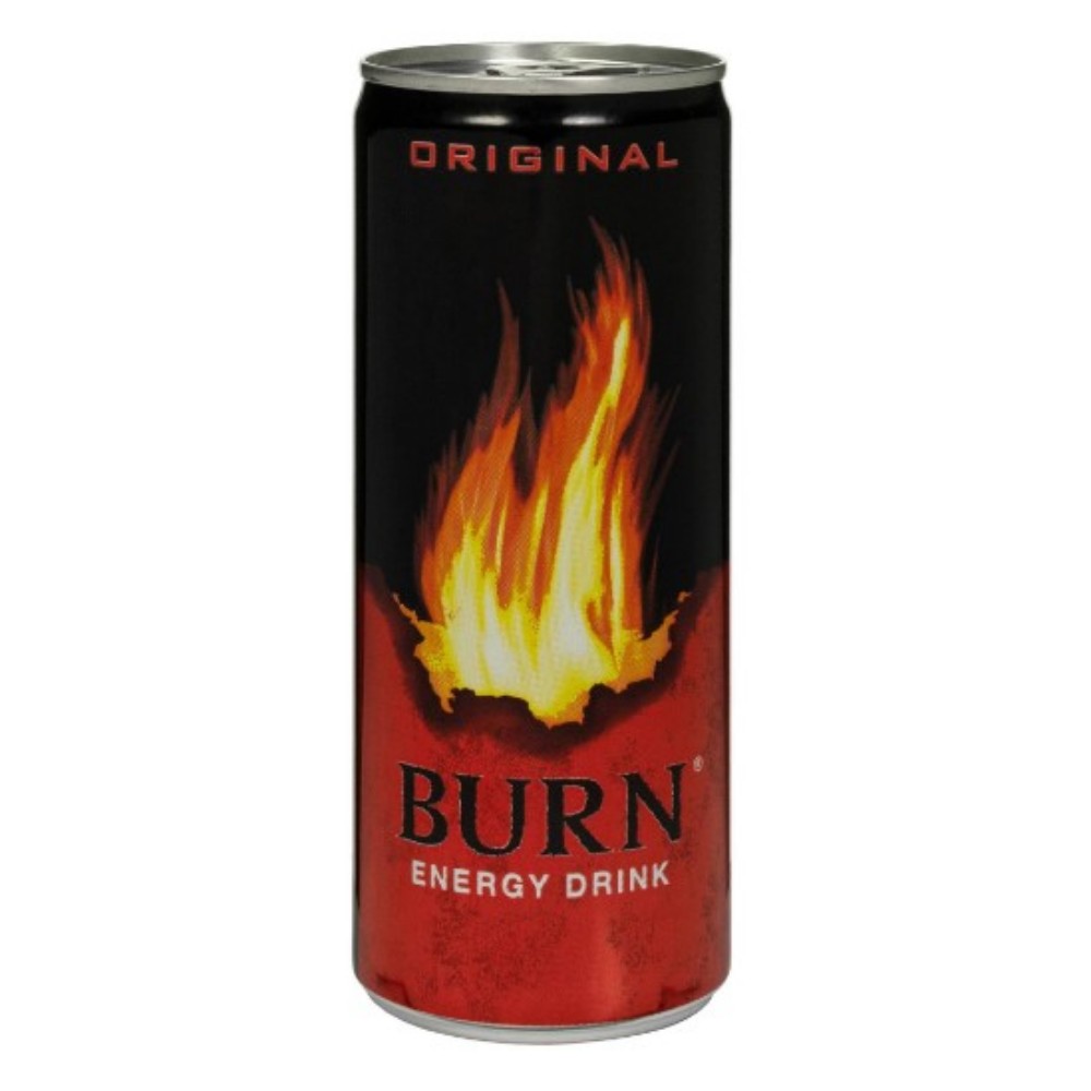 Напій енергетичний BURN 0.25 л ж/б