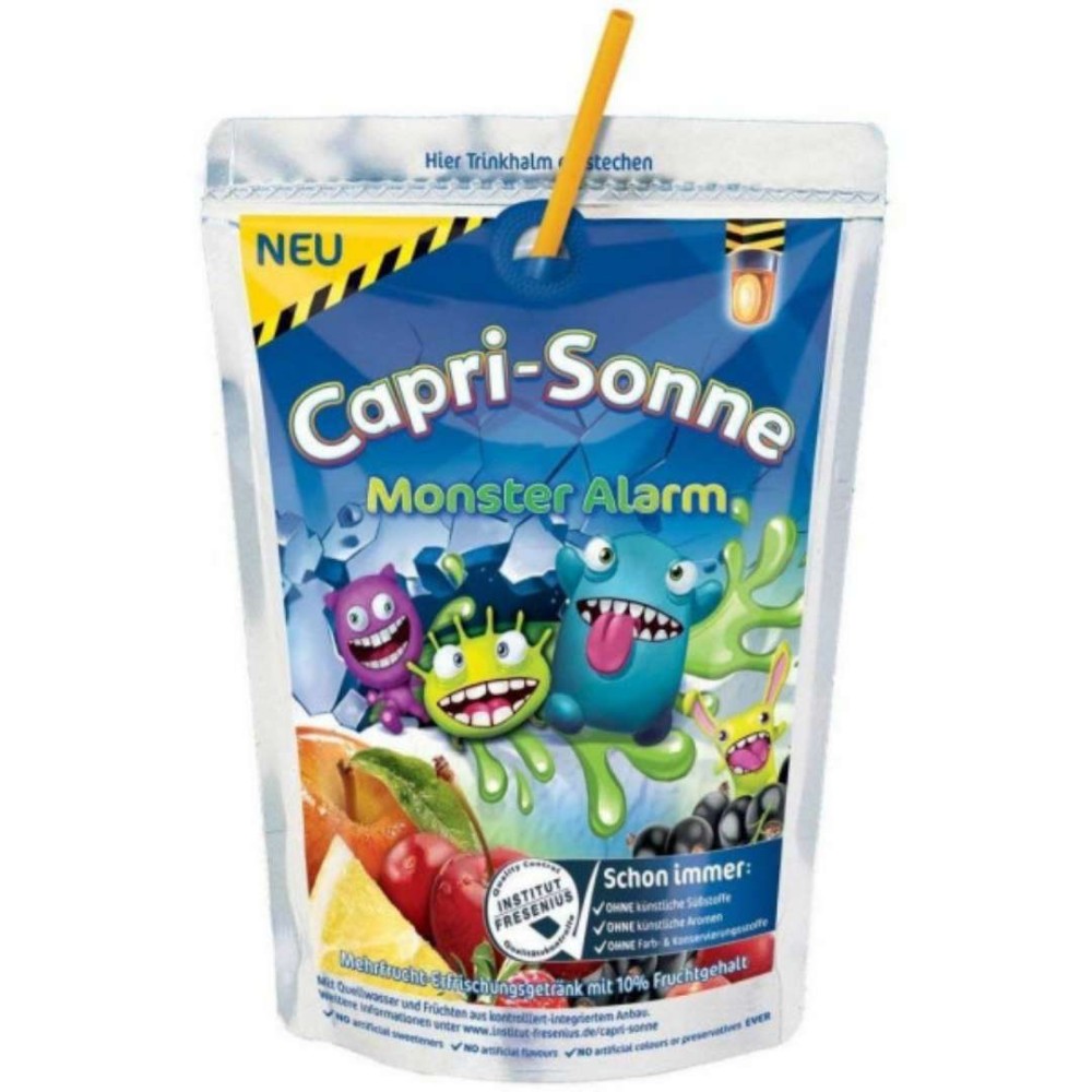 Сік Capri-Sun 200 мл Fun Alarm (монстри)